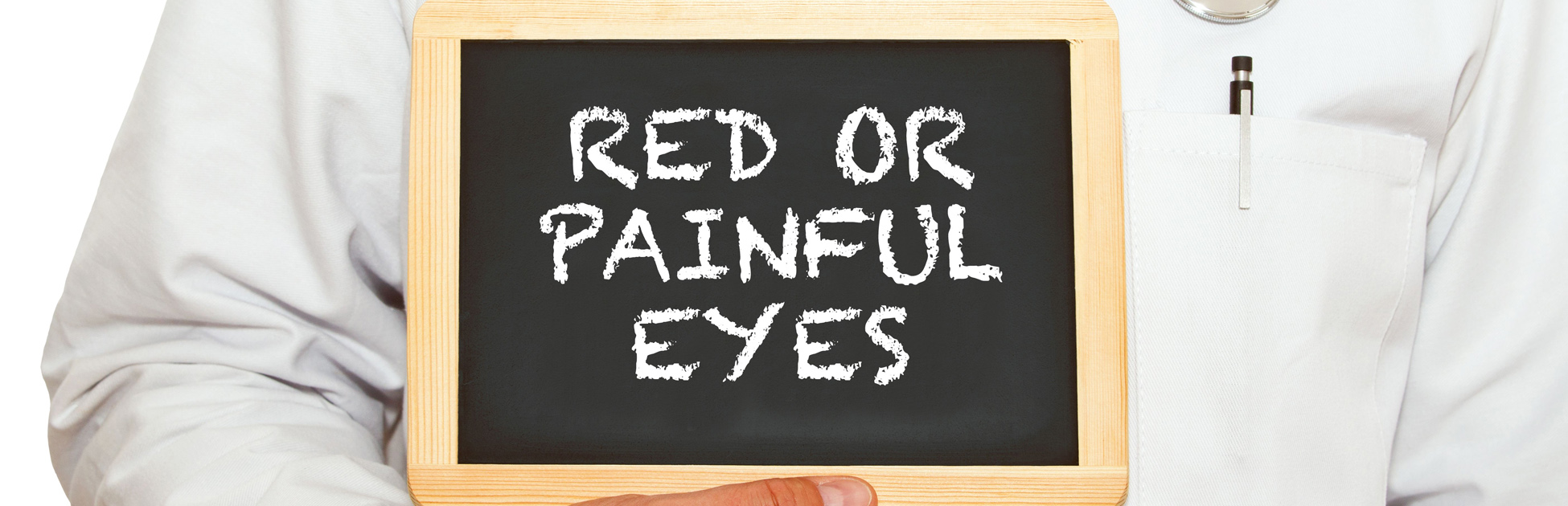 red or painful eyes Parley Optometrists